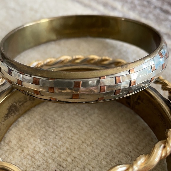 Ladies Gold Toned Bracelet Bundle - Picture 3 of 3